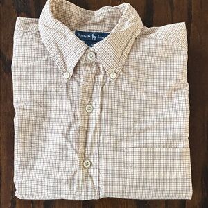 Ralph Lauren Beige Plaid Men's Shirt
